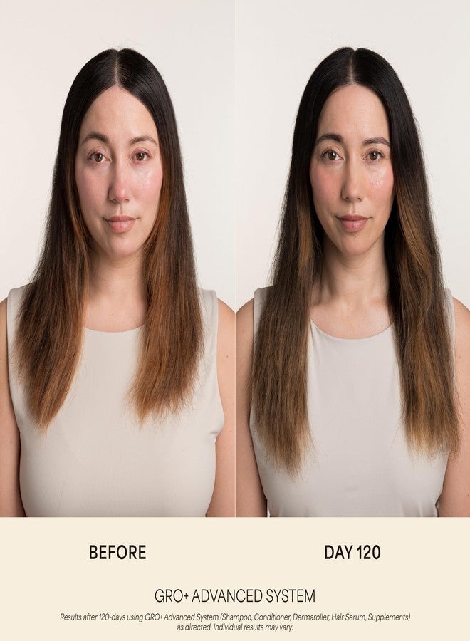 VEGAMOUR GRO+ Advanced Balancing Shampoo & Conditioner Kit, MD-Formulated, Color Safe - Reduces Breakage, Balances Scalp, Vegan & Cruelty-Free - Image 4
