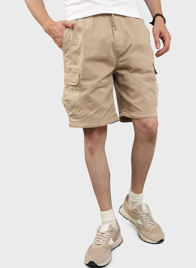 امريكان ايجل Drawstring Parachute Cargo Shorts