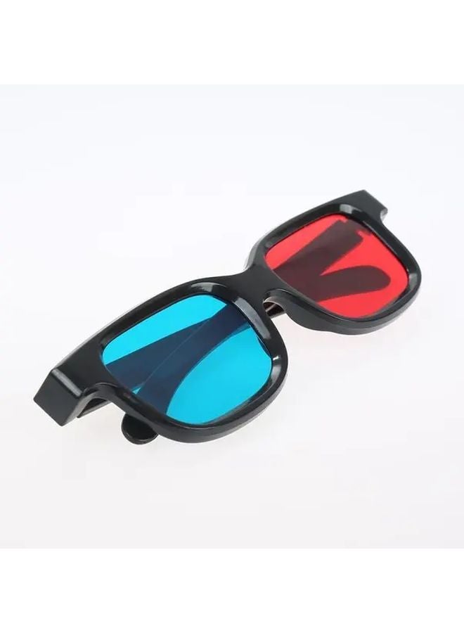 5pcs Premium Black 3D Glasses Red Blue Anaglyph For TV Movies DVDs Gaming - Image 4