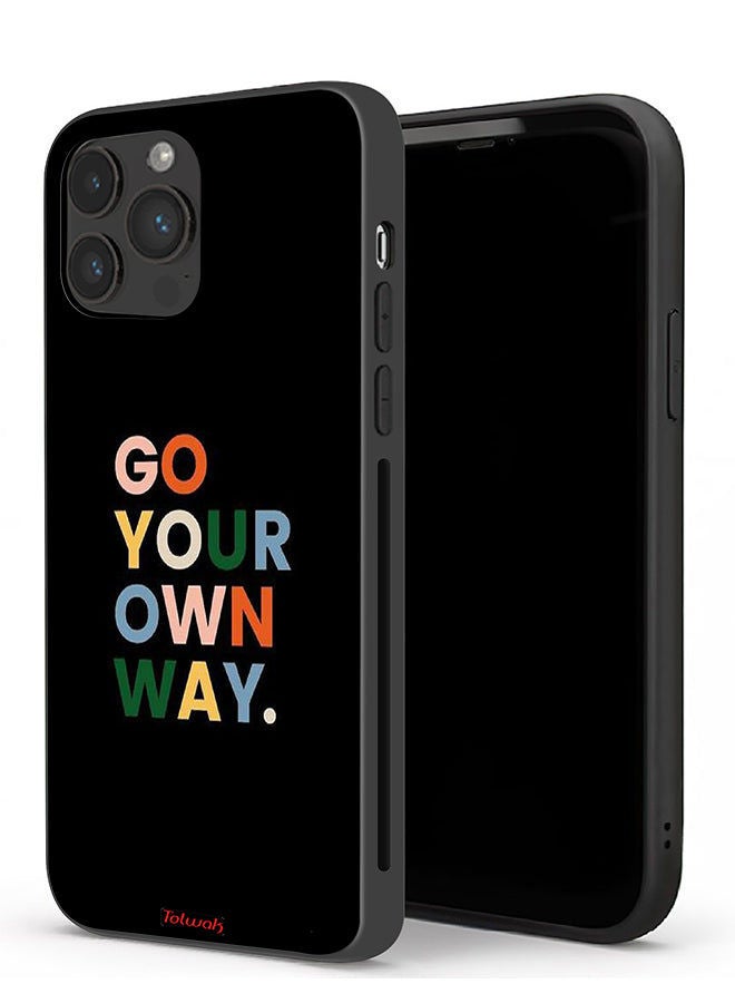 Tolwak Apple iPhone 13 Pro Max Protective Case Go Your Own Way - Image 1