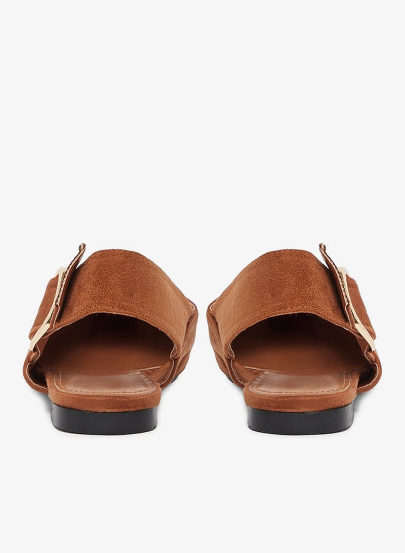 Styli Pointed Toe Slingback Flats - Image 4