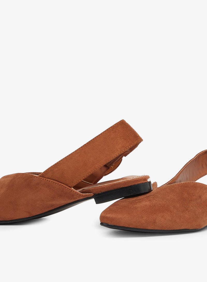 Styli Pointed Toe Slingback Flats - Image 3