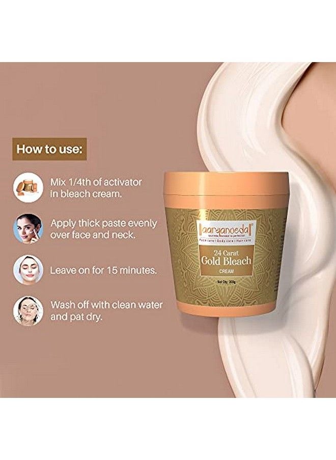 Unisex 24 Carat Gold Bleach Cream For Face For Women 250Gm (Pack Of 1) - pzsku/ZF8A3F10558B891DA2A60Z/45/_/1658749242/da2d9983-da6b-4b83-b691-bbf7b7888fd8