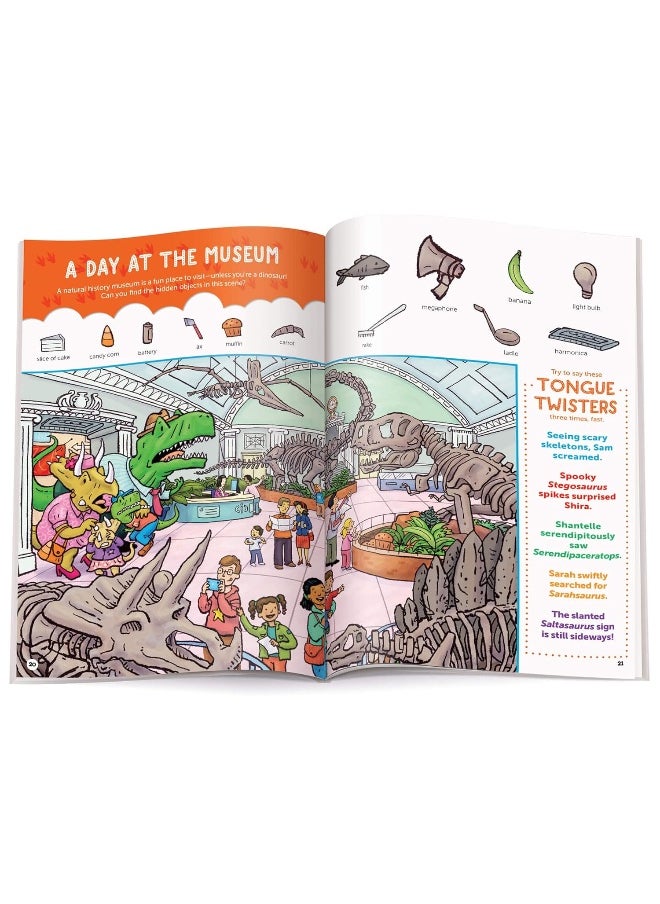 null - 501 Dinosaur Joke-tivities: Riddles, Puzzles, Fun Facts, Cartoons, Tongue Twisters, and Other Giggles! - Image 1