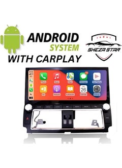 SHEZA STAR Android Car Stereo for Toyota Prado 2014-2017 4GB RAM 32GB ROM Support Carplay, M-Link Wi-Fi BT, Radio GPS, 12.3 Inch IPS.QLED Touch Screen with AHD Camera Included  - Image 2