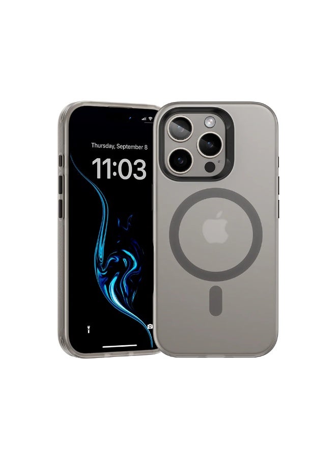 ACLIX iPhone 15 Pro Clear MagSafe Case, Ultra-Slim Transparent Magnetic Cover with Long-Lasting Anti-Yellow Protection - Image 1