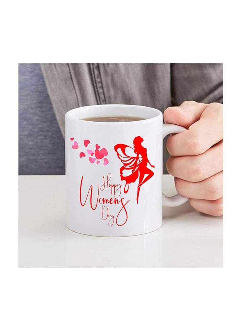 PRINTSHOP4ME Ceramic Mug Gift For Lovely Wife In International Women's Day Perfect Present For Wify Gifts For Wife&Romatic Gifts Personalized Ceramic Cup Gift For Her,Wife Gifts For Women  - Image 5