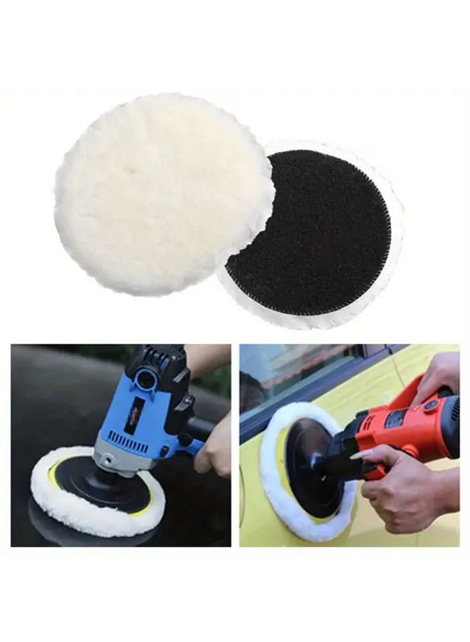 Car Polishing Wax Wheel Set 5 Inch 5 Pcs Wool Pad For Car Beauty Sealing Glaze Waxing Accessories - Image 3
