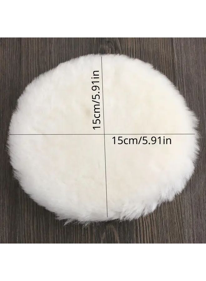 Car Polishing Wax Wheel Set 5 Inch 5 Pcs Wool Pad For Car Beauty Sealing Glaze Waxing Accessories - Image 2