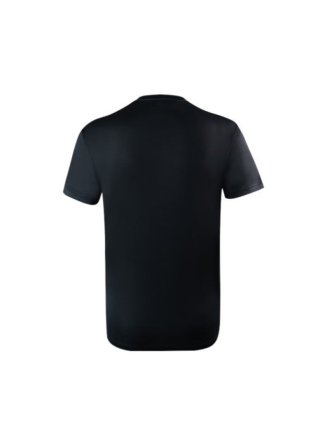 Victor Badminton Short-Sleeve T-Shirt T-39005C, Black, Breathable Style, Size L - Image 5