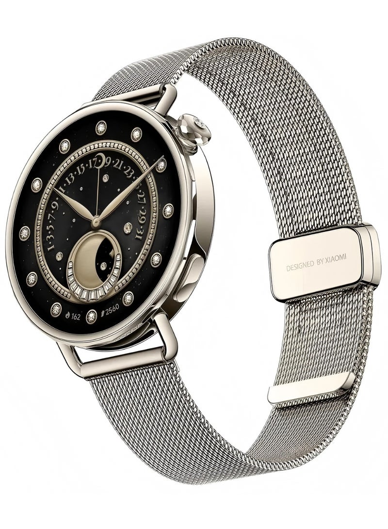 Xiaomi 320 mAh Watch S4 41mm Milanese Strap - Sunset Gold - Image 3