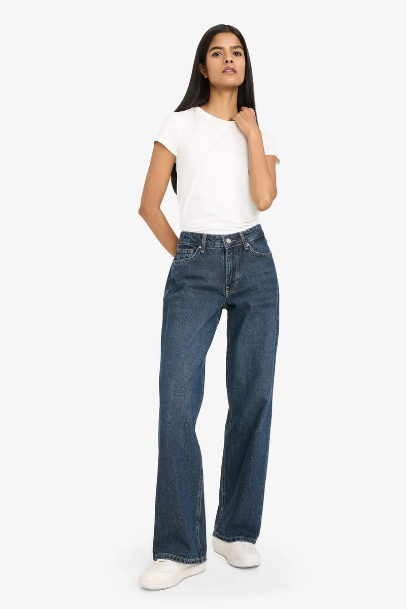 ديفاكتو 100% Cotton Low Waist Jeans