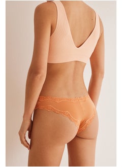 women'secret lace microfiber Brazilian panties  - Image 1