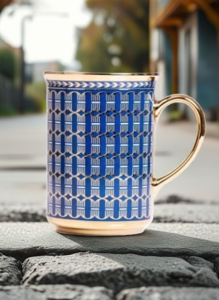BYART A luxurious and elegant cup of tea and coffee, made of Turkish ceramic - Image 1