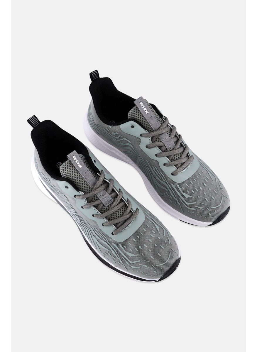 RBX - Men Lace Up Running Shoes, Grey - Image 1