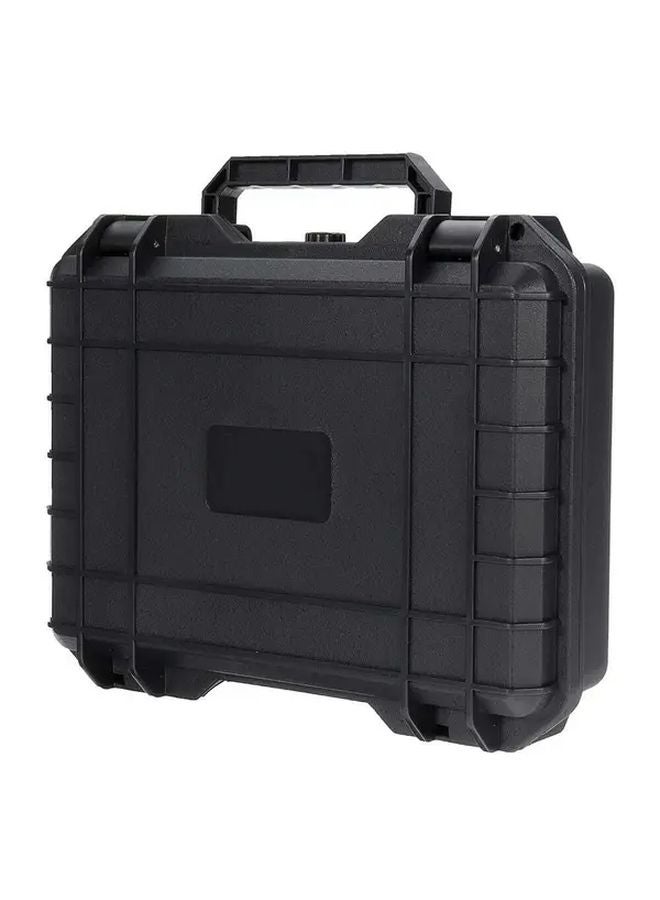 صندوق أدوات بلاستيكي أسود محمول، حافظة تخزين أدوات، منظّم بنك طاقة - Image 5