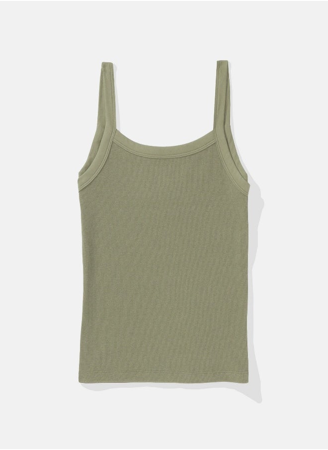 American Eagle - AE Cropped Classic Tank Top - Image 1