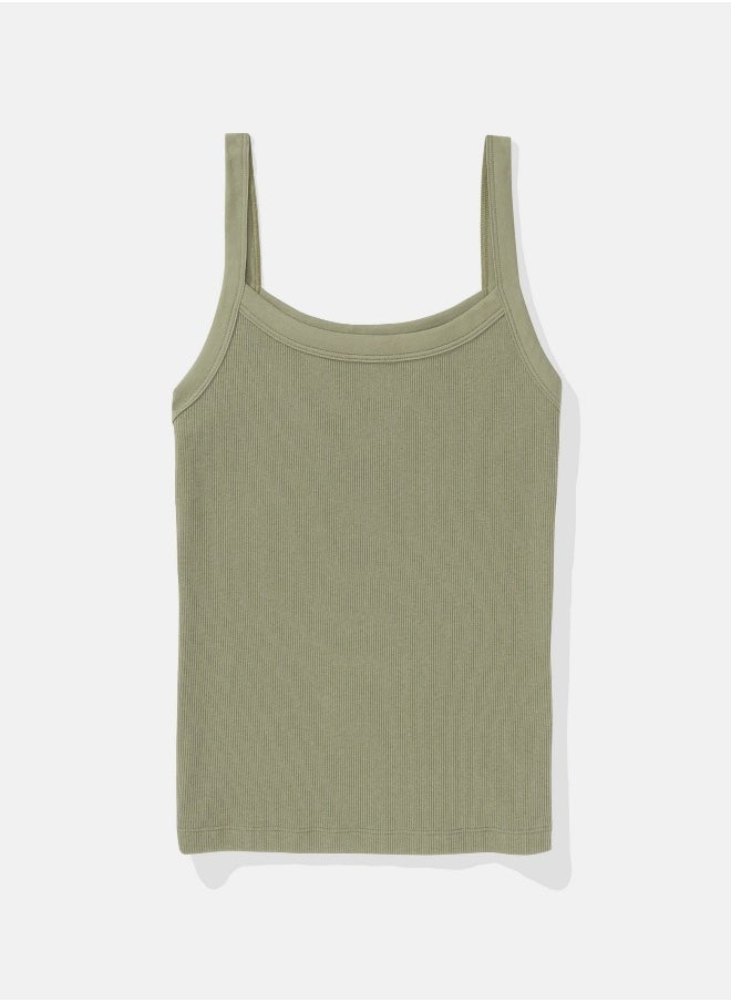 American Eagle - AE Cropped Classic Tank Top - Image 1