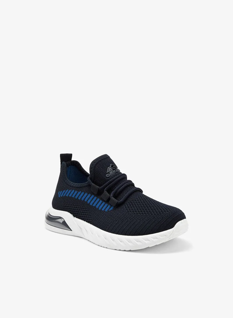 Oaklan by Shoexpress NAVY Textured Lace-Up Sports Shoes for Men | Best Price UAE