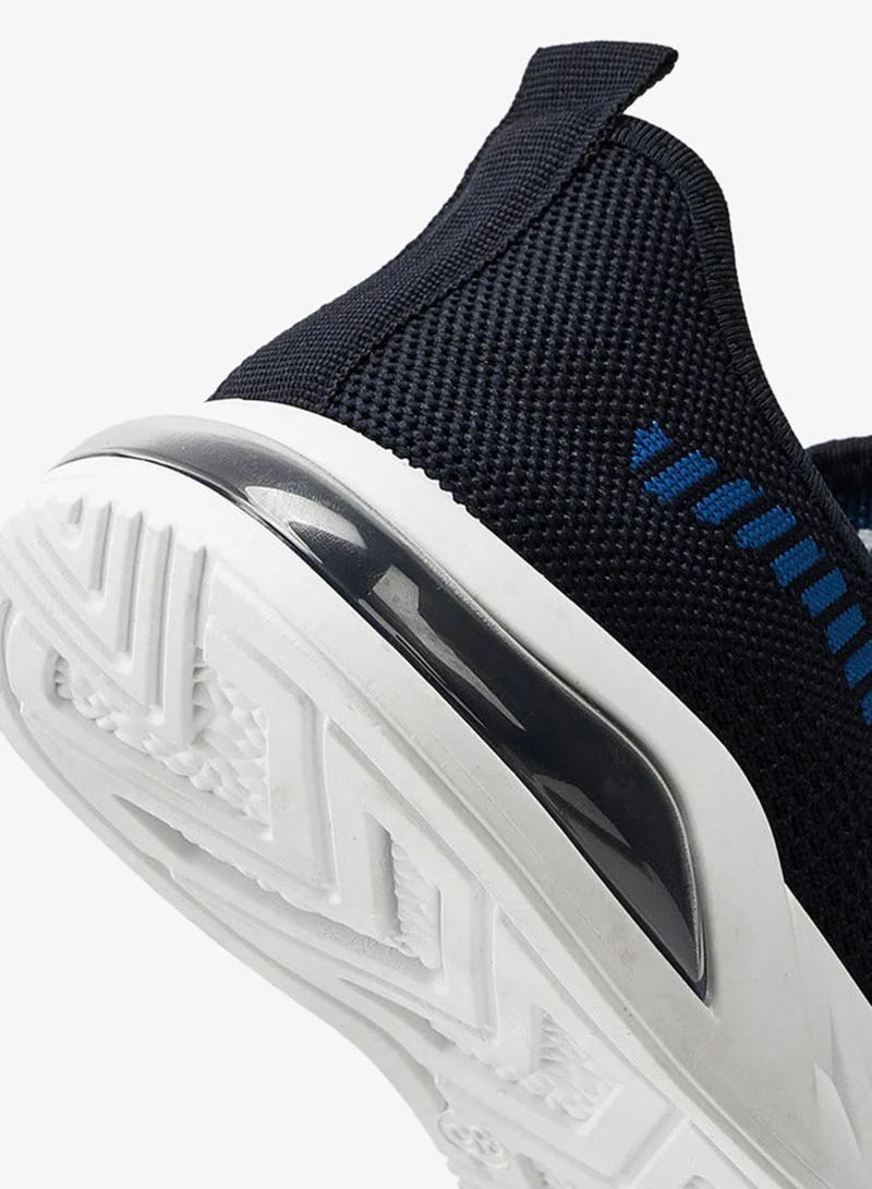 Oaklan by Shoexpress NAVY Textured Lace-Up Sports Shoes for Men | Best Price UAE