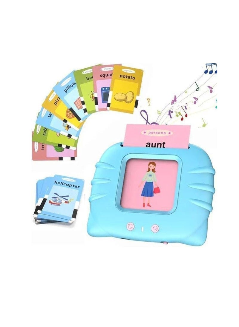 Generic - Preschool Educational Card Reader Toy, Smart Electric Learning Toy for Kids to Learn Languages ​​and Read Words (Multicolor), 1 Pack H - Image 1