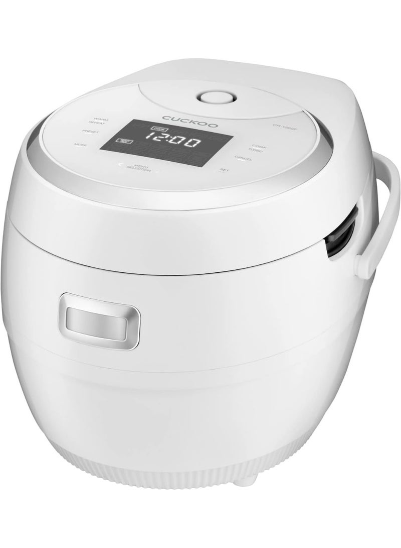 كوكو طباخة أرز ومبخرة كوكو CR-1020F – تحتوي على 14 برنامجًا، وظيفة التيربو والإبقاء على السخونة، مؤقت، وعاء داخلي غير لاصق، وظيفة التنظيف التلقائي – سعة 1.8 لتر (تكفي 10 حصص) – بقدرة 890 واط – باللون الأبيض.     Ask ChatGPT - Image 2