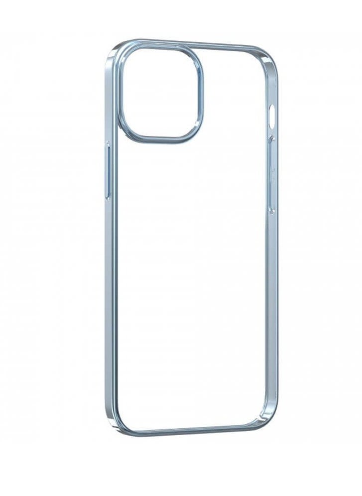devia - Devia iPhone 14 Pro Case Clear Drop and Scratch Resistant The protective case is specially designed to withstand drops from a height of up to 1.2 meters in silver blue color - Image 1