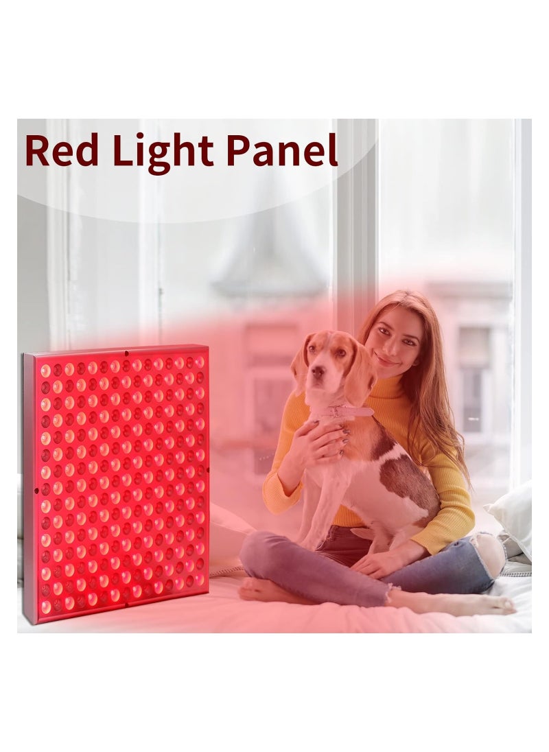 Generic - Red Light Therapy Panel - 660nm Red & 850nm Near Infrared Combo, 12.2" x 12.2", 225 LEDs, Ideal for Full Body Use, Perfect for Beginners in Red & Near Infrared Light Therapy. - Image 1