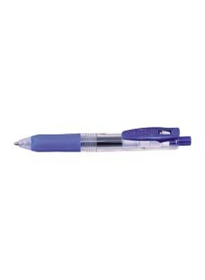 قلم حبر جاف زيبرا ساراسا كليب 1.0 أزرق JJE15-BL، طقم من 3 أقلام
