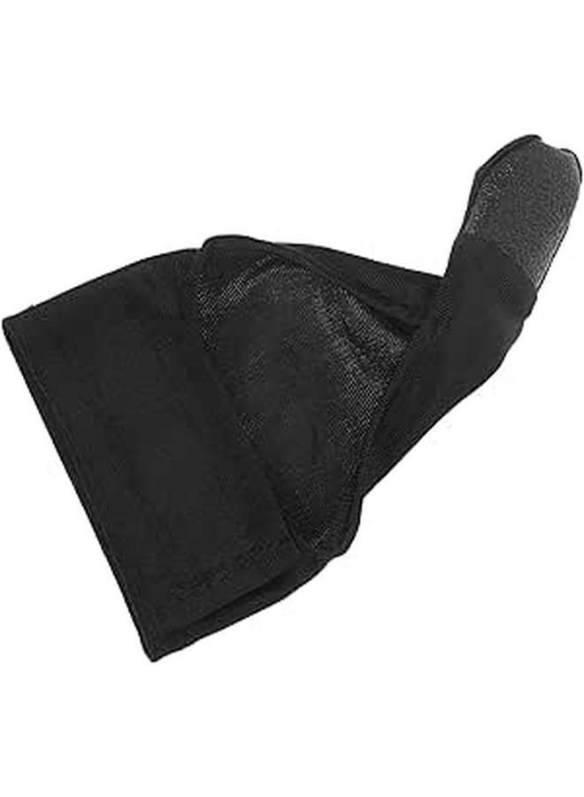 Right Hand Bowling Thumb Sleeve Protective Cover Breathable Dry Compact Black - Image 1