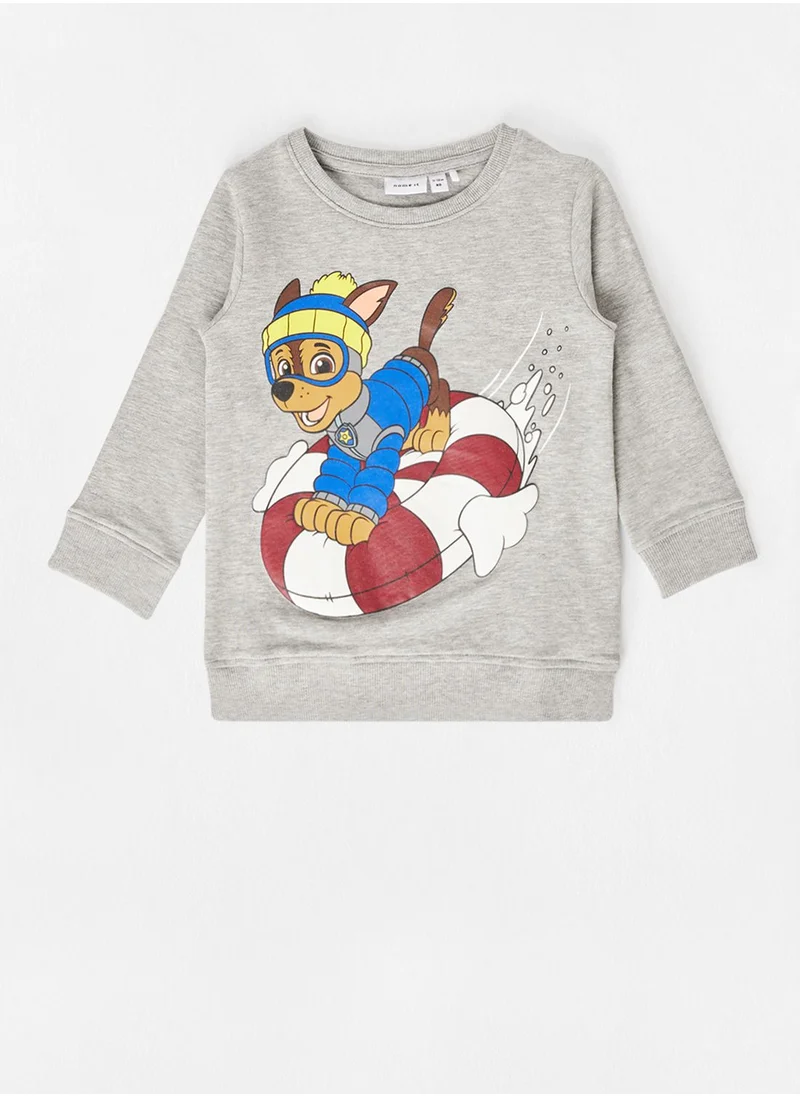 NAME IT Kids Paw Patrol Long Sleeve Sweatshirt