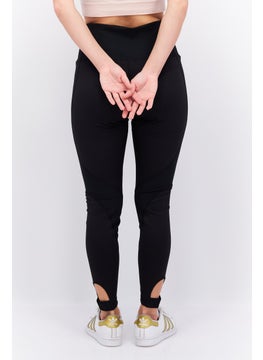 Reebok Women Tight Fit Training Leggings, Black  - Image 3