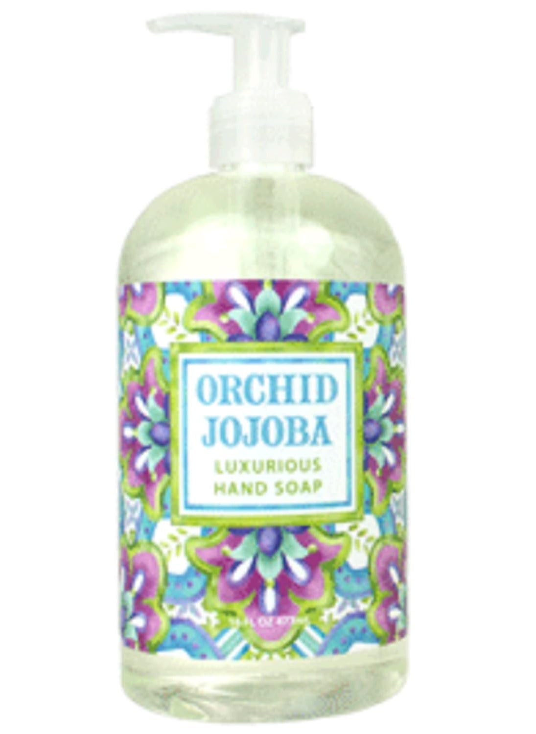 greenwich bay - Greenwich Bay Trading Co. Luxurious Hand Soap, 16 Ounce, Orchid Jojoba - Image 1