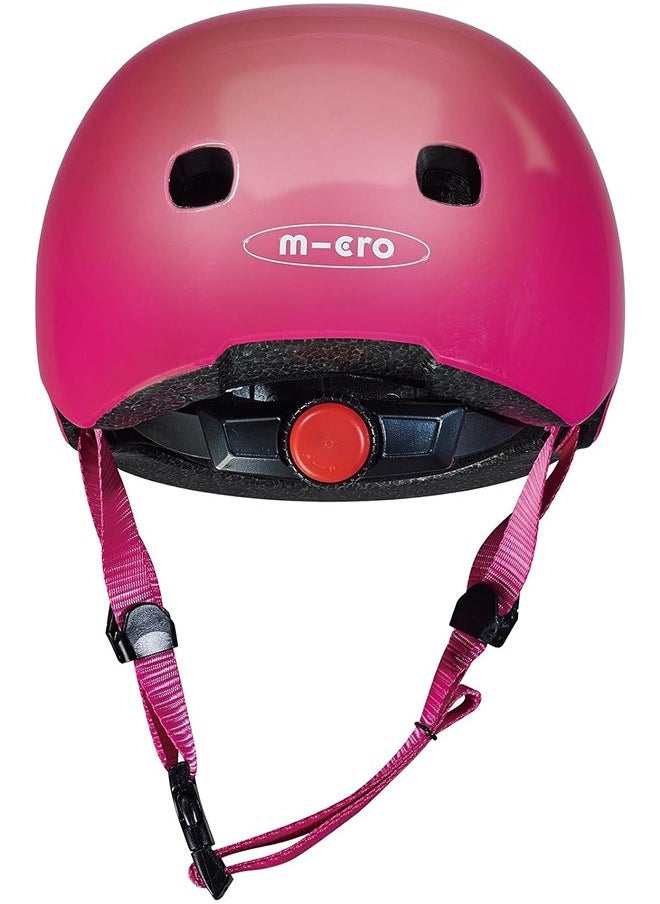 Micro - Micro Raspberry PC Kids Helmet (Small) | Kids Helmet | Kick Scooter Helmets | Sports Helmet for Kids | Helmet with Adjustable Straps | Riding Kids Helmet | Kids Safety | Helmet for Kids - Image 1