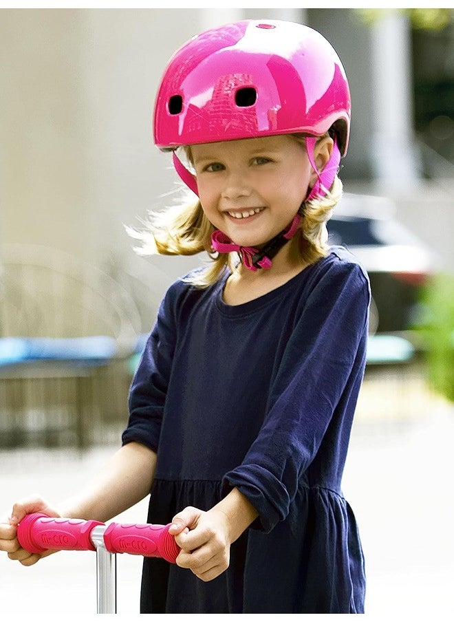 Micro - Micro Raspberry PC Kids Helmet (Small) | Kids Helmet | Kick Scooter Helmets | Sports Helmet for Kids | Helmet with Adjustable Straps | Riding Kids Helmet | Kids Safety | Helmet for Kids - Image 1