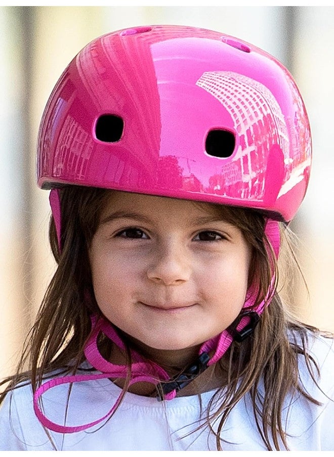 Micro - Micro Raspberry PC Kids Helmet (Small) | Kids Helmet | Kick Scooter Helmets | Sports Helmet for Kids | Helmet with Adjustable Straps | Riding Kids Helmet | Kids Safety | Helmet for Kids - Image 1