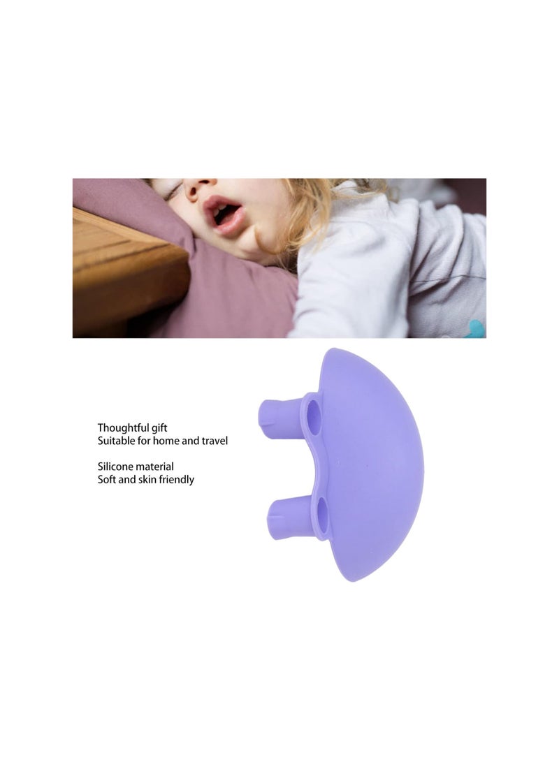 Portable Soft Silicone Anti-Snoring Nose Vents and Plugs - Snoring Prevention Device for Children (Includes One Anti-Snoring Device and Two Nasal Obstructions) Sleep Aid Solution. - Image 3