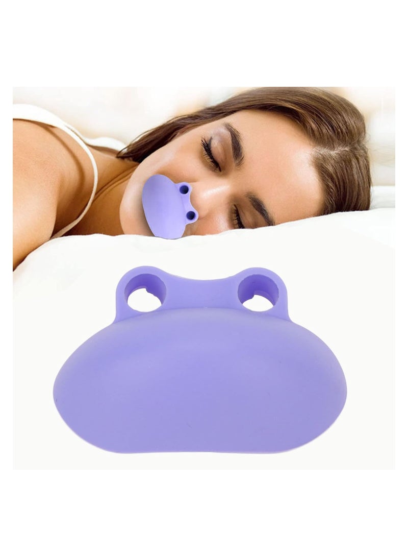 Portable Soft Silicone Anti-Snoring Nose Vents and Plugs - Snoring Prevention Device for Children (Includes One Anti-Snoring Device and Two Nasal Obstructions) Sleep Aid Solution. - Image 1