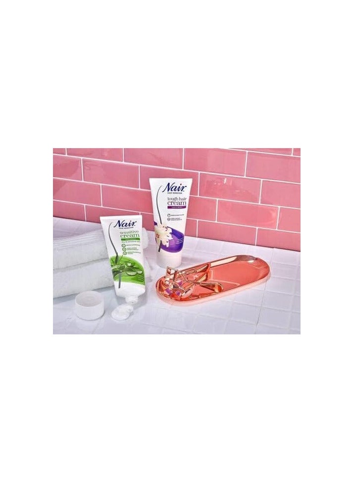 Nair Hair Remover Delicate Cream with Aloe Vera Extract for Legs & Body Sensitive Skin 110g - Image 4