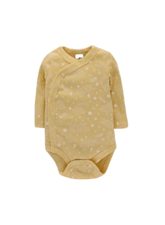 Bambimici Bambimici  Ali Long Sleeve Bodysuit 3-Piece - Assorted