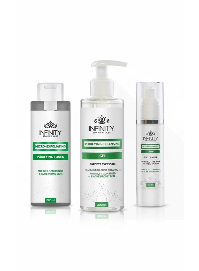 إينفينيتي مجموعة انفنيتي للبشرة الدهنية