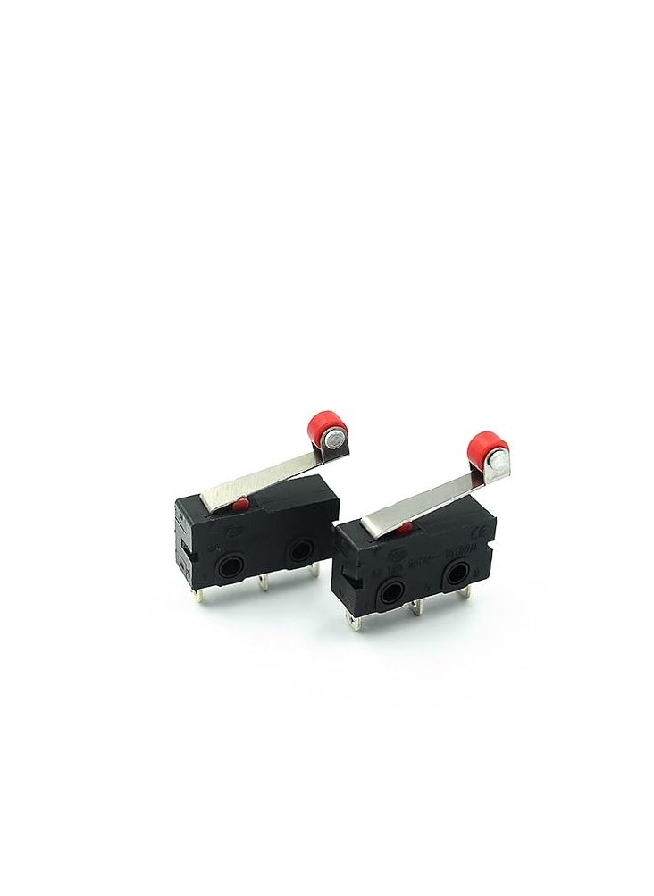 KNP KNP KW12 Lever Micro Switch is a compact and highly reliable switch designed for various industrial and consumer applications. It features a lever actuator that provides precise control and a variety of mounting options making it suitable for a wide range of tasks where space is limited but reliability is crucial.  - Image 2