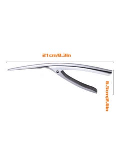 Y&D Stainless Steel Prawn And Shrimp Peeler Tool Silver 21*3*6.5cm  - Image 3