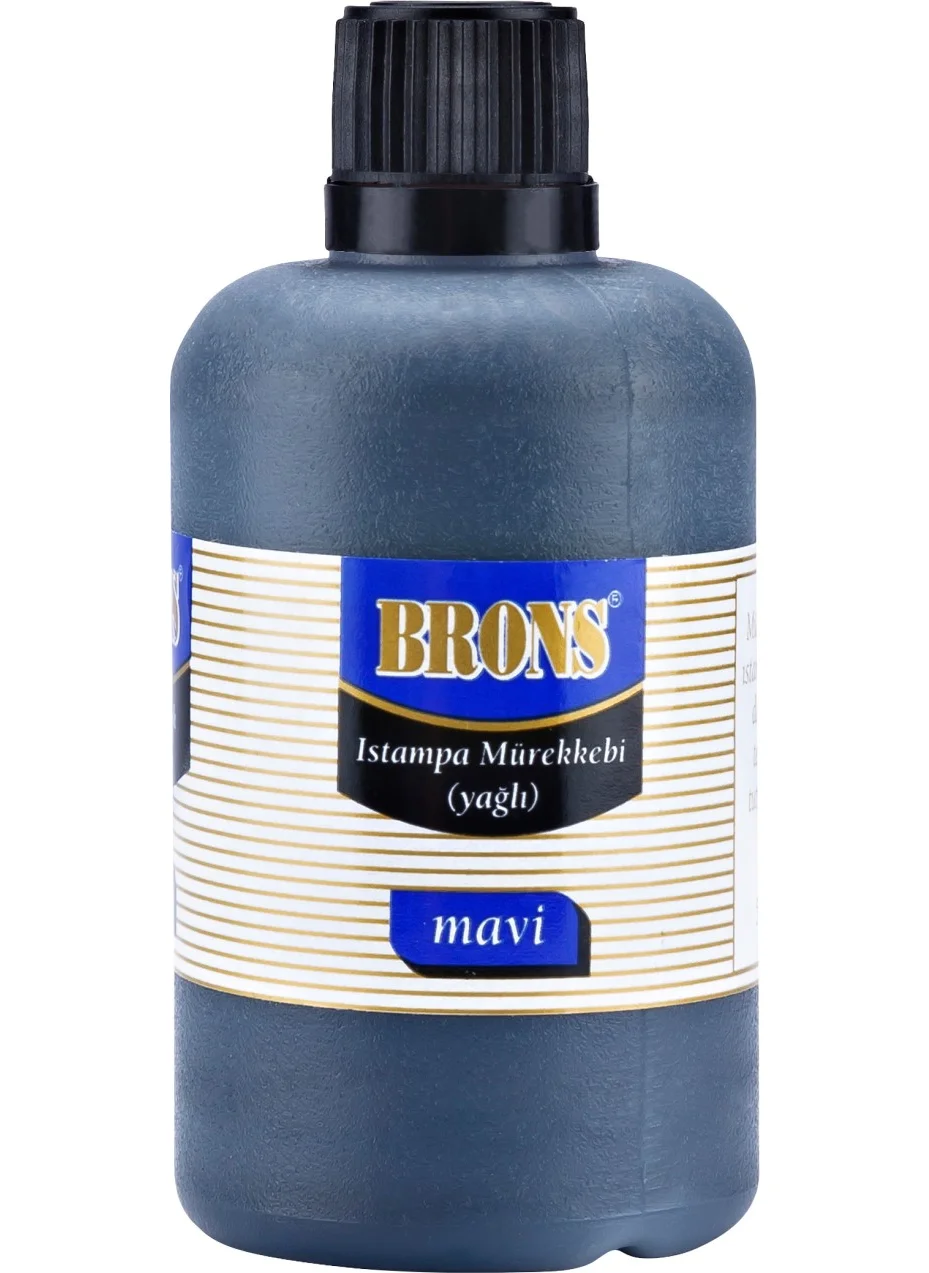 Brons Stamp Ink 500cc. Blue
