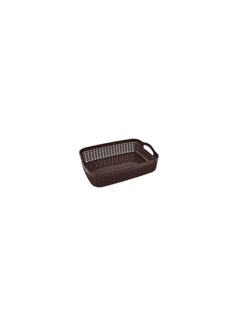 Elhelal & Golden Star Egypt - Turt multi-use basket large brown - Image 1