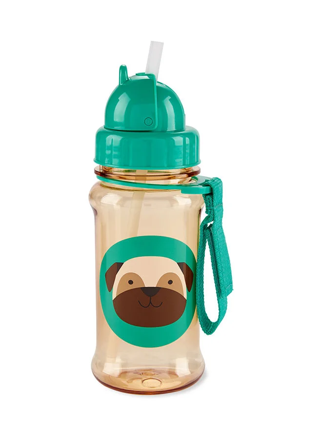 سكيب هوب Zoo Pp Straw Bottle Pug