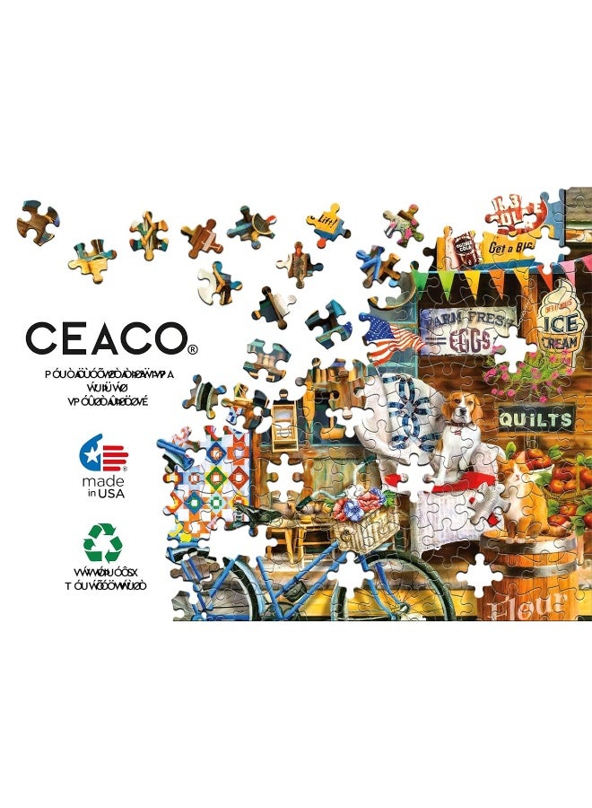 Ceaco - Tom Wood - The General Store - 1000 Piece Jigsaw Puzzle - Image 4