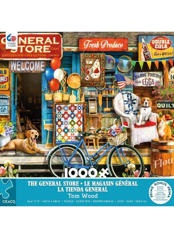 Ceaco - Tom Wood - The General Store - 1000 Piece Jigsaw Puzzle - Image 3