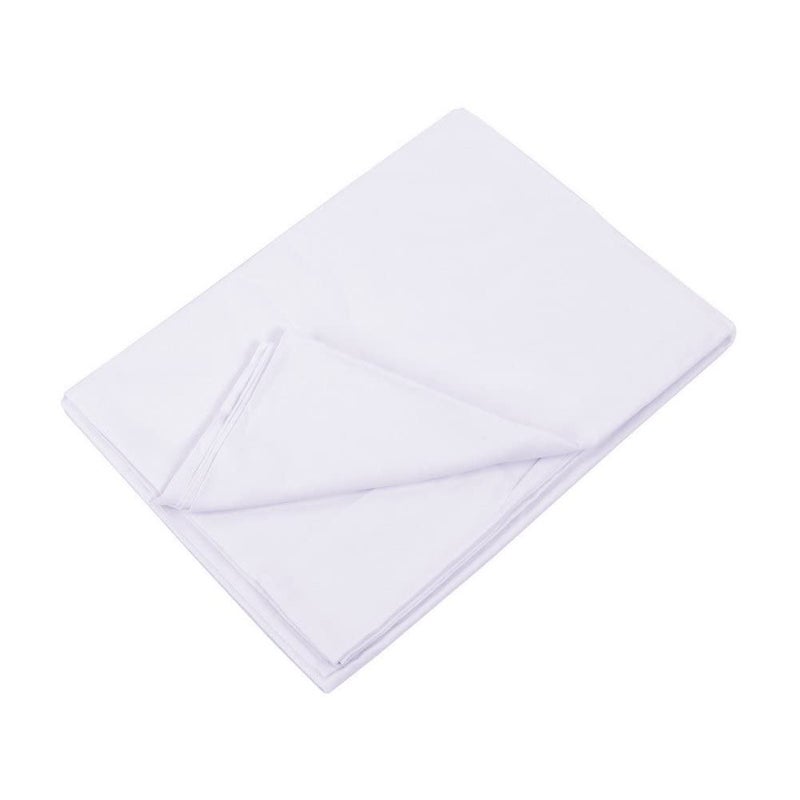 Background White Fabric Cotton Washable Iron Size 3m5m