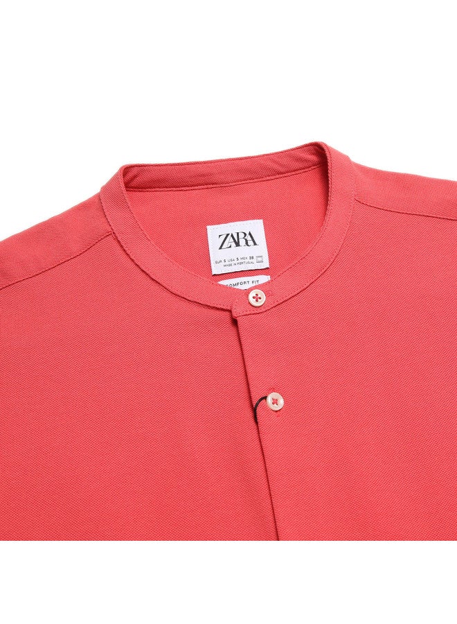 Zara Men's Stylish And Versatile Casual Shirt Brand - Image 4